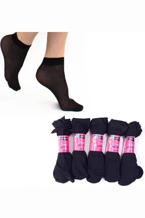 Merkloos Korte pantykousen - - 10 Paar