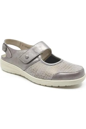 Solidus 27500 40169, kleurige dames sandalen met gesloten neus