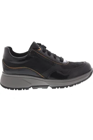 Xsensible Dames Veterschoenen Lima Black Combi