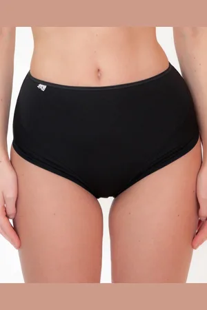 AVET Dames heup slip 3244 - Microfiber - Dames onderbroek - ondergoed - badstof kruisje - XL