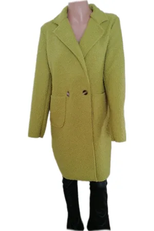 Merkloos Dames - Tussen Jas - Wollook - Knopen - Kleur