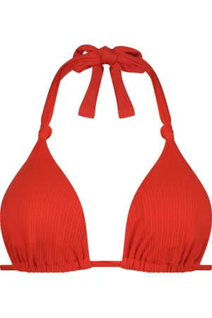 Beachlife Fiery Red triangel bikinitop