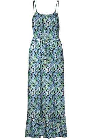 VERO MODA VMEASY JOY 7/8 STRAP DRESS WVN GA - Dames - Maxi jurken