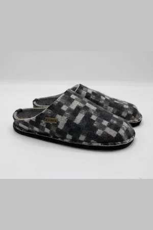 Haflinger Flair Soft Pixel pantoffels - Kleur Atrazit