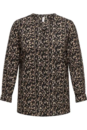 ONLY CARLUX LIFE LS V-NECK SHIRT Dames Blouse