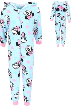 Minnie Coral-Fleece Onesie