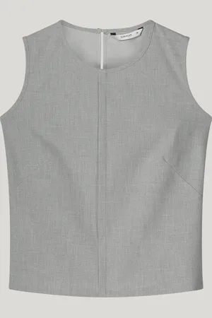 Summum Woman Mouwloos - Top - - 40
