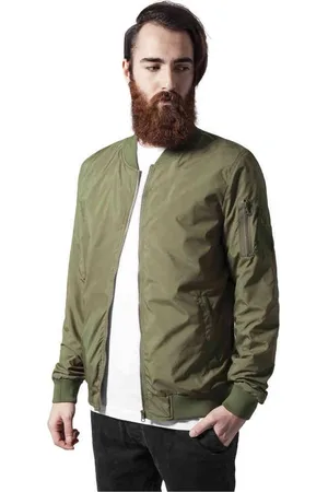 Urban classics Bomber Jacke Light Bomber Jacket Olive-S