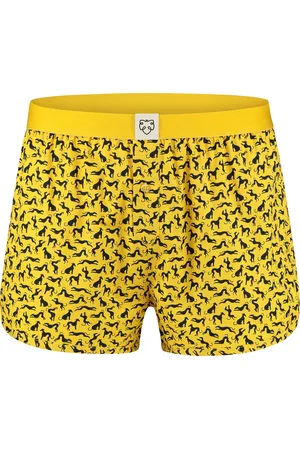 A-dam Dorian - Boxershort - Katoen - Onderbroek - Ondergoed - Heren - Geel - L