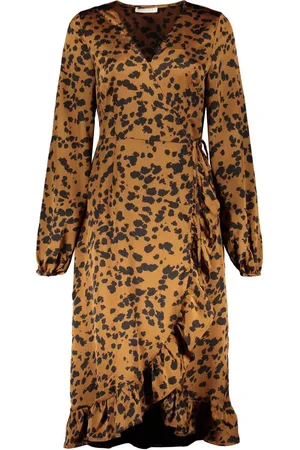 FREEBIRD Rosy Midi Ls Dress Jurken Dames - Kleedje - Rok - Jurk -
