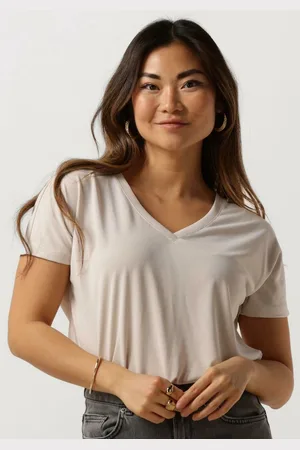 MSCH Mschfenya Modal V Neck Tee Tops & T-shirts Dames - Shirt -