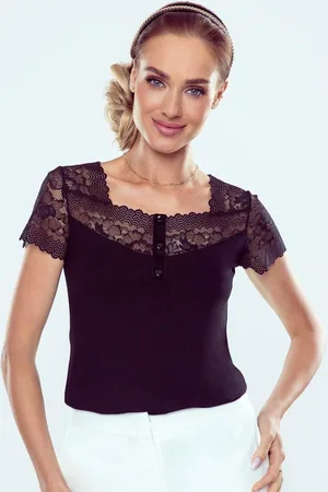 Eldar Carin damesblouse met kant M