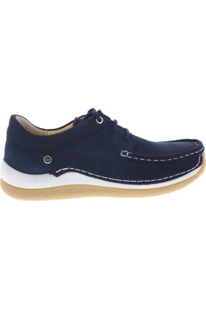 Wolky Dames Veterschoenen Celebration Antique Denim