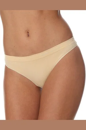 Brubeck Dames Ondergoed String - Naadloos Elastisch Katoen - XL