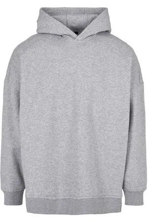Build Your Brand Oversized Cut On Sleeve Hoody BY199 - - L