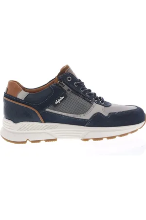 Australian Heren Sneakers Connery Blue Leather