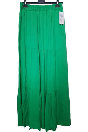 Merkloos Dames stroken rok effen One size 40/44