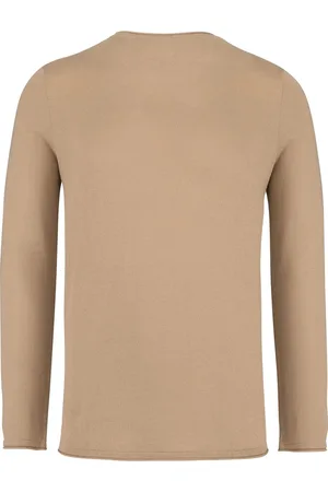 Merkloos Biologische herenpullover trui - L