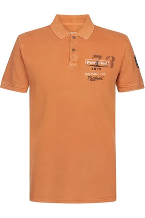 Petrol Industries Heren Sportieve artwork polo -