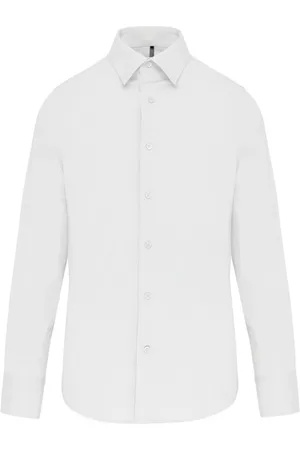 Kariban Getailleerd heren non-iron overhemd lange mouwen K522 - - 4XL