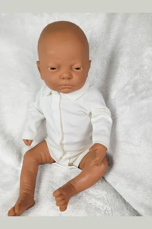 BABIDU Romper | kraagje | 1180 | Créme | Lange Mouw | 0 maand | maat 50