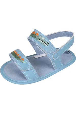 Produkt Blauwe babysandalen, krokodil, met klittenband / 0-3 m 16 EU