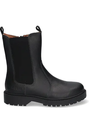Braqeez 422774-589 Meisjes Chelsea Boots - - Leer - Ritssluiting
