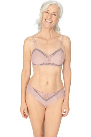 Amoena Cherish SB Prothese Bh Cher SB C0585 - dusky pink/light grey - maat EU 75C / FR 90C