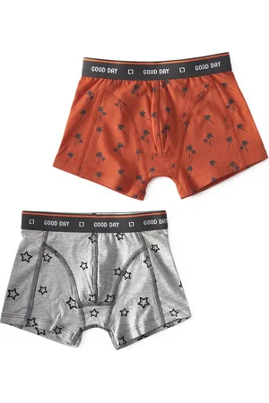 Little Label Boxershorts 2-pack - - maat: 92 - bio-katoen