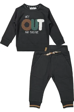 Dirkje Kledingset - 2delig - Broek Antracite - Sweater Antracite
