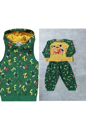 Civil Vest & pyjama set jongens - Cijfers - I’M 3