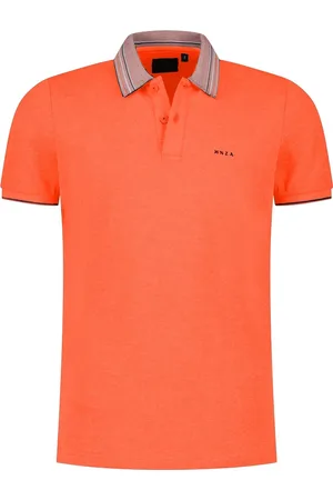 NZA NZA - Effenkleurige polo met korte mouw