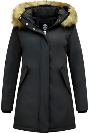 Matogla Winterjas Dames Bontkraag - Dames Winterjas Parka - Dames Winterjas Lang - Slim Fit