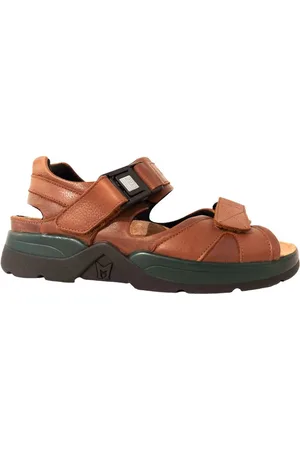 Mephisto Shark Fit Sandalen Chestnut Cognac