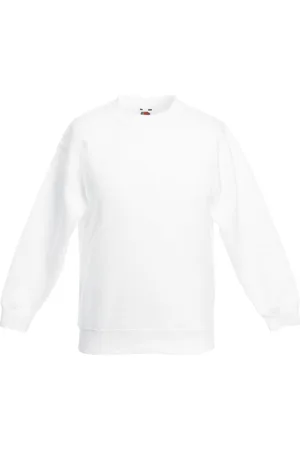 AWDis Fruit Of The Loom Kids Unisex Klassieke 80/20 set-in Sweater (2 stuks)