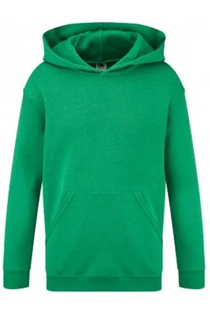 Fruit Of The Loom Classic Sweatshirt met capuchon voor kinderen / kinder