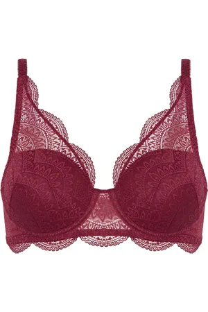 Simone Pérèle Karma Balconette Spacer BH Spinel Red - maat 90D