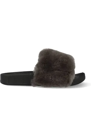 Warmbat Pantoffels Barlee BLE347085 Zwart / Donker Grijs-36