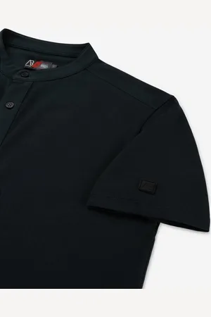 AB Lifestyle Button Up Short-Sleeve | Dark Navy - Heren