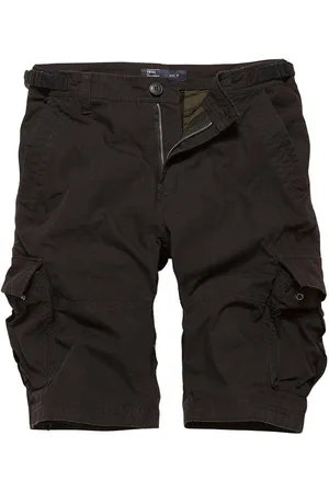 Vintage industries Terrance Shorts Black Korte Broek