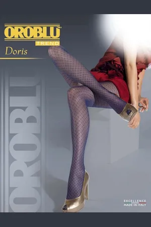 Oroblu Fantasie panty maat S (blue 4)