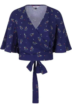 Dancing Days SPRING SPRIG WRAP BLOUSE Blouse - XL