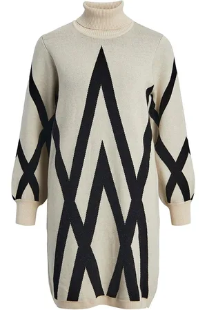 Object Object Objray L/s Knit Rollneck Dress Jurken Dames - Kleedje - Rok - Jurk -