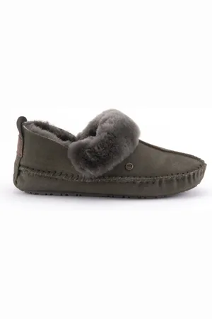 Warmbat Barrine Women Suede Dames Sloffen -