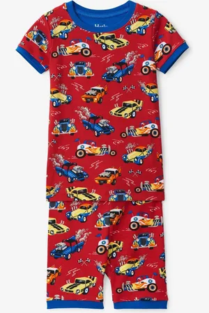 Hatley Pyjama ss Hot Rods maat 104