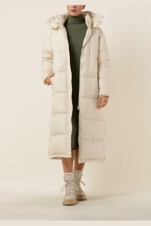 NOTRE-V Puffer Long Jassen Dames - Winterjas -