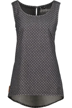 alife kickin Alife & Kickin Damen KarlaAK B Tanktop Black Denim-L