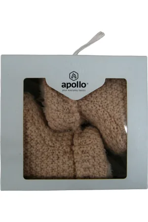 Apollo Gebreide babyslofjes maat 50/56 (Newborn)