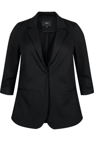 Zizzi JMADDIE 3/4 BLAZER Dames Blazer - Black