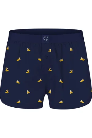 A-dam Sexy Banana - Boxershort - Katoen - Onderbroek - Ondergoed - Heren - Donkerblauw - XL